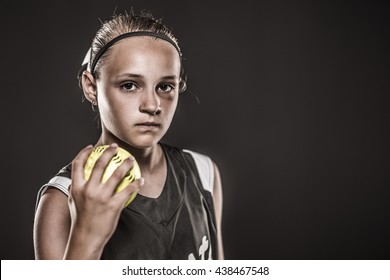 Edgy Softball Girl