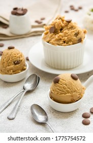 Edible Cookie Dough With Chocolate Chips