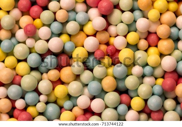 Edible Sugar Pearls Decorating Cookies Cakes Stock Photo Edit Now