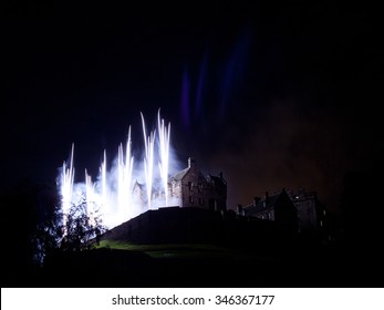 Edinburgh Castle New Year's Eve Fireworks