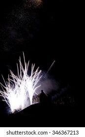 Edinburgh Castle New Year's Eve Fireworks