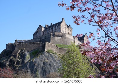 Edinburgh Castle Winter Of 2019