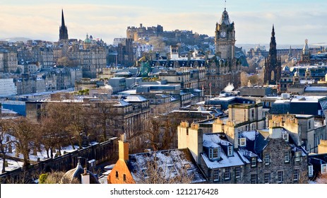 Edinburgh Winter High Res Stock Images Shutterstock