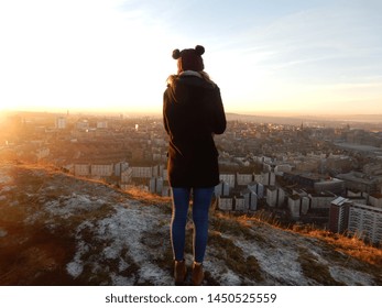 Edinburgh Landscape During Winter Time