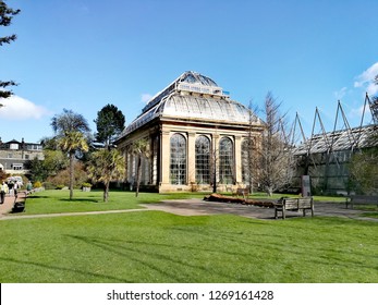 Edinburgh, Scotland - 20/04/2018: Corner Of Royal Botanic Garden