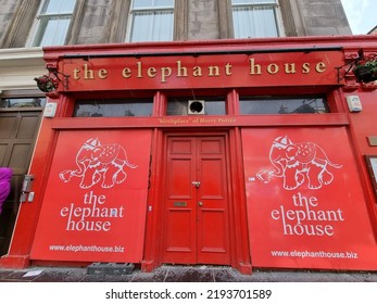 Edinburgh, Scotland; 20th August 2022: The Elephant House Café. The Birthplace Of Harry Potter