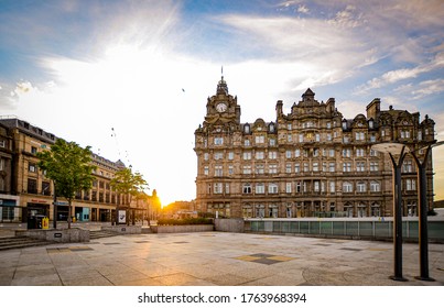 Edinburgh, Scotland, June 24th 2020.
Deserted Early Morning In Edinburgh During Covid 19 Lockdown.