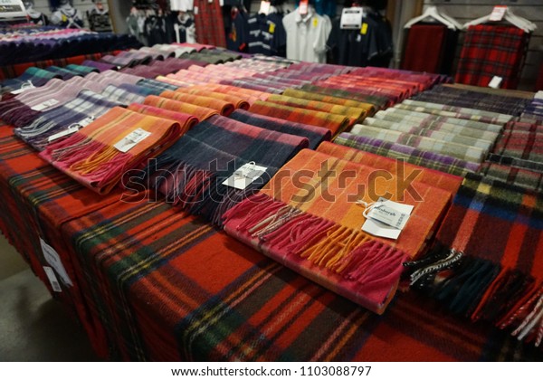 edinburgh cashmere scarf