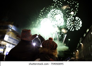 Edinburgh's Hogmanay Fireworks