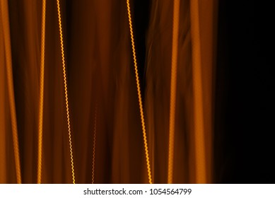 Edison Bulb Strings Background