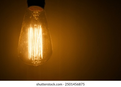 Edison Light Bulb Dusty Glow - Powered by Shutterstock