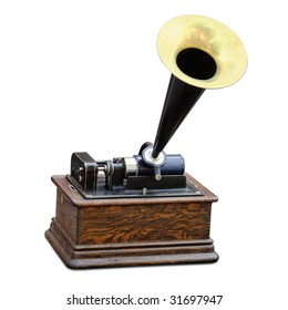 Edison Phonograph Isolated