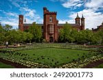 The Edith Haupt Garden at the Smithsonian Institution in Washington, D.C., is a tranquil oasis nestled amidst the cultural treasures of the National Mall. 