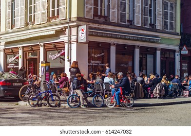 Editorial: 25th March 2017: Strasbourg, France. Spring Street Vi