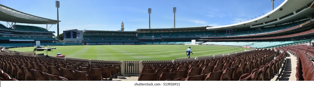 Editorial: NOV 06th, 2016: Sydney, Australia: Famous Sydney Cricket Ground in Sydney, it is a sports stadium in Sydney, Australia. It is used for cricket and Australian rules football