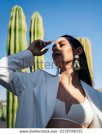 Editorial photos, in cactus garden
