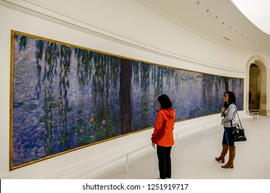 Editorial Picture Of Orangerie Museum In Paris, Taken 25 12 2018