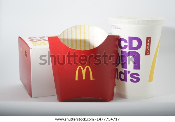 Editorial Use Only Mcdonalds Set On Stock Photo Edit Now 1477754717