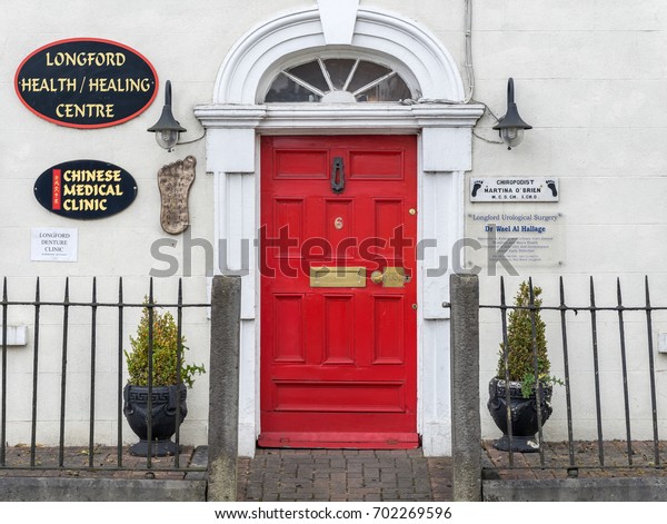 Editorial Use Only Red Door On Stock Photo Edit Now 702269596