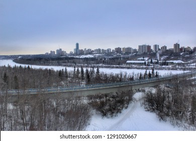 Edmonton Winter River Valley