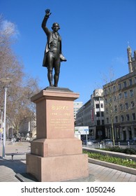 Edmund Burke Statue In Bristol