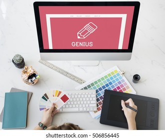 Education College Learning Knowledge Genius Concept