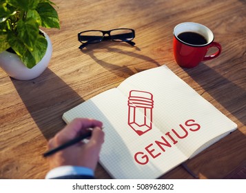 Education College Learning Knowledge Genius Concept