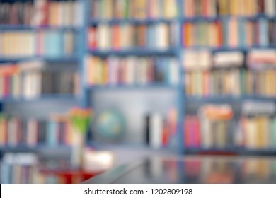 Blurred Bookcase High Res Stock Images Shutterstock