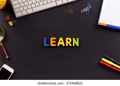 Education Concept: LEARN