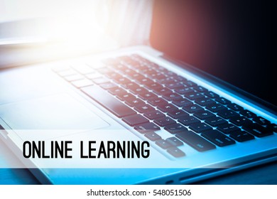 Education Concept Text Online Learning Stock Photo 548051506 | Shutterstock