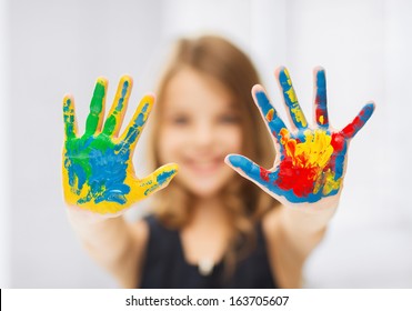 60,385 Girls Colourful Hand Painting Images, Stock Photos & Vectors ...