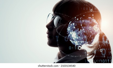 Education technology concept. EdTech. AI (Artificial Intelligence). Digital transformation. - Powered by Shutterstock