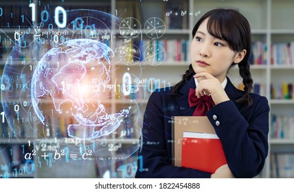 Education technology concept. EdTech. Sustainable Development Goals. Digital transformation.