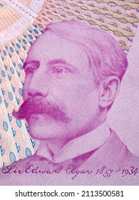 Edward Elgar A Portrait From Old English Money - Pounds