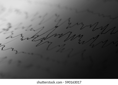 Eeg Wave Backgroundbackground Abnormal Eegbrain Wave库存照片590163017 ...