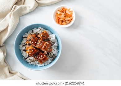 Eel Rice Bowl Or Unagi Rice Bowl - Japanese Food Style