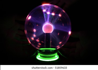 The Effect Of Touching Plasma Ball