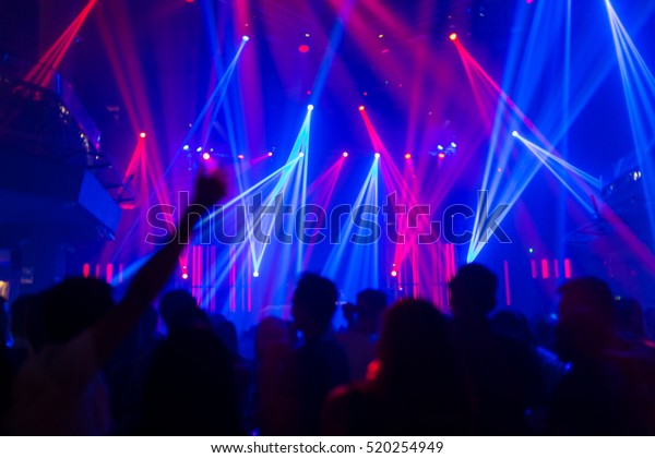 Effects Blur Concert Disco Dj Party Stock Photo (Edit Now) 520254949