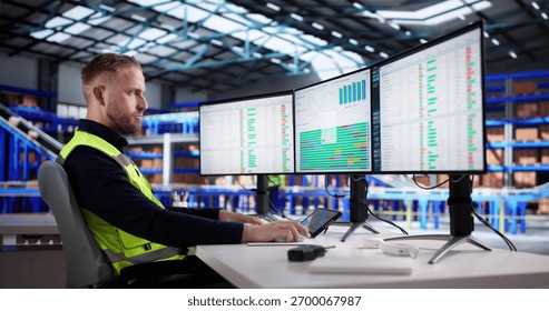 Efficient Logistic Manager Using Automation Spreadsheets For Warehouse Supplies.