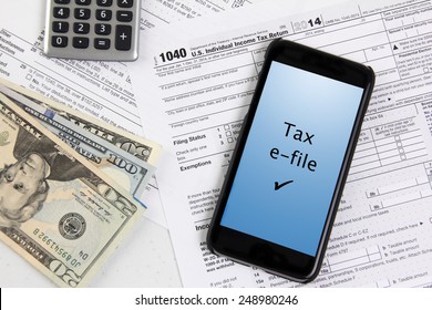 E-file Taxes With Mobile Phone