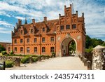 Egeskov castle on Funen island in Denmark