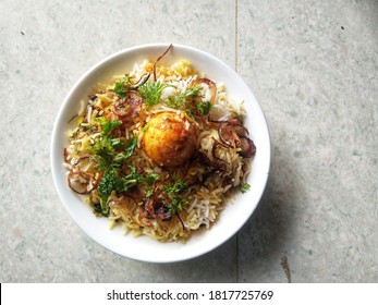 Egg Biryani (Anda Aloo Ki Biryani) Famous Indian Food