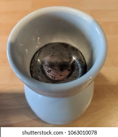 Egg Cup: Reflection In Liquid Mercury