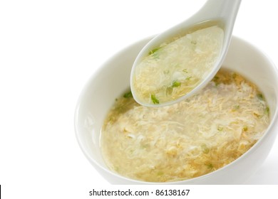 Egg Drop Soup , Egg Flower Soup , Chinese Food