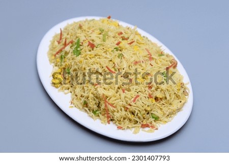 Egg Fried Rice - Top View