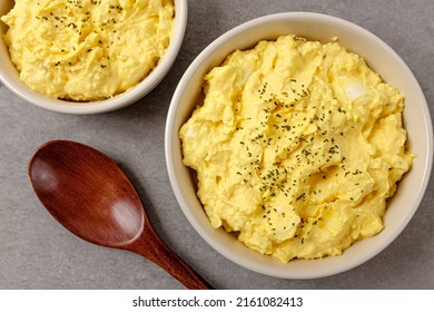 Egg Mayo Salad With Eggs And Mayonnaise