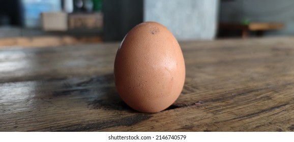 An egg is an organic container containing a zygote in which the embryo develops until it can survive on its own, where the animal hatches.  Eggs are produced by fertilization of the egg