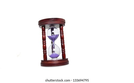 Egg Timer Isolated On White Background