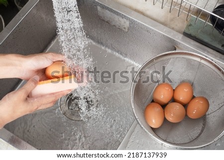 Egg wash, Egg wash allows bacteria to penetrate the shell easily into the egg, Salmonella bacteria, E. coli,