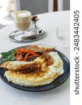 Egg White Omelet, Protein Breakfast, Healthy Balanced Meal